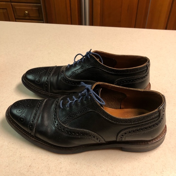 👁️SOLD 👁️Allen Edmonds Strandmok Cap Toe Oxford with Dainite Rubber Sole - Picture 3 of 7